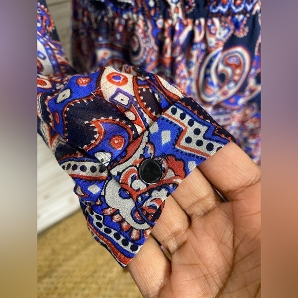 Shoshanna 100% silk peplum dress - Picture 4 of 8